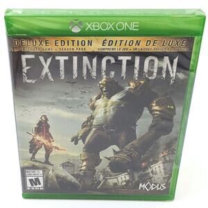 Extinction Deluxe Edition (Xbox One) - NEW - Sealed (Modus, 2018)